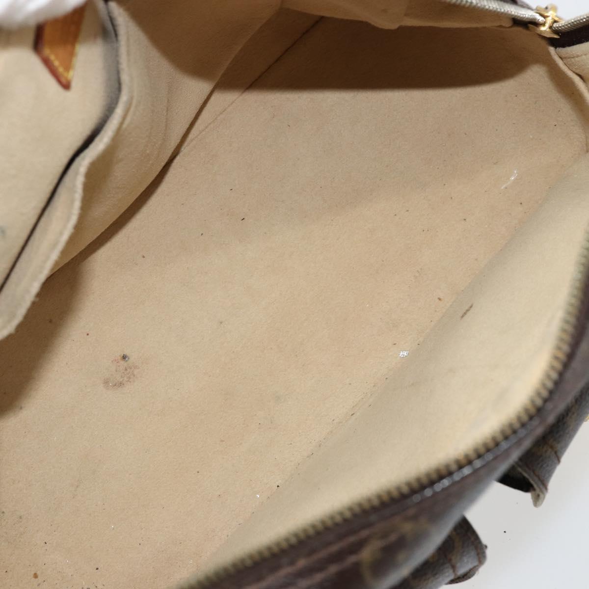 LOUIS VUITTON Monogram Manhattan PM Hand Bag M40026 LV Auth BA12388