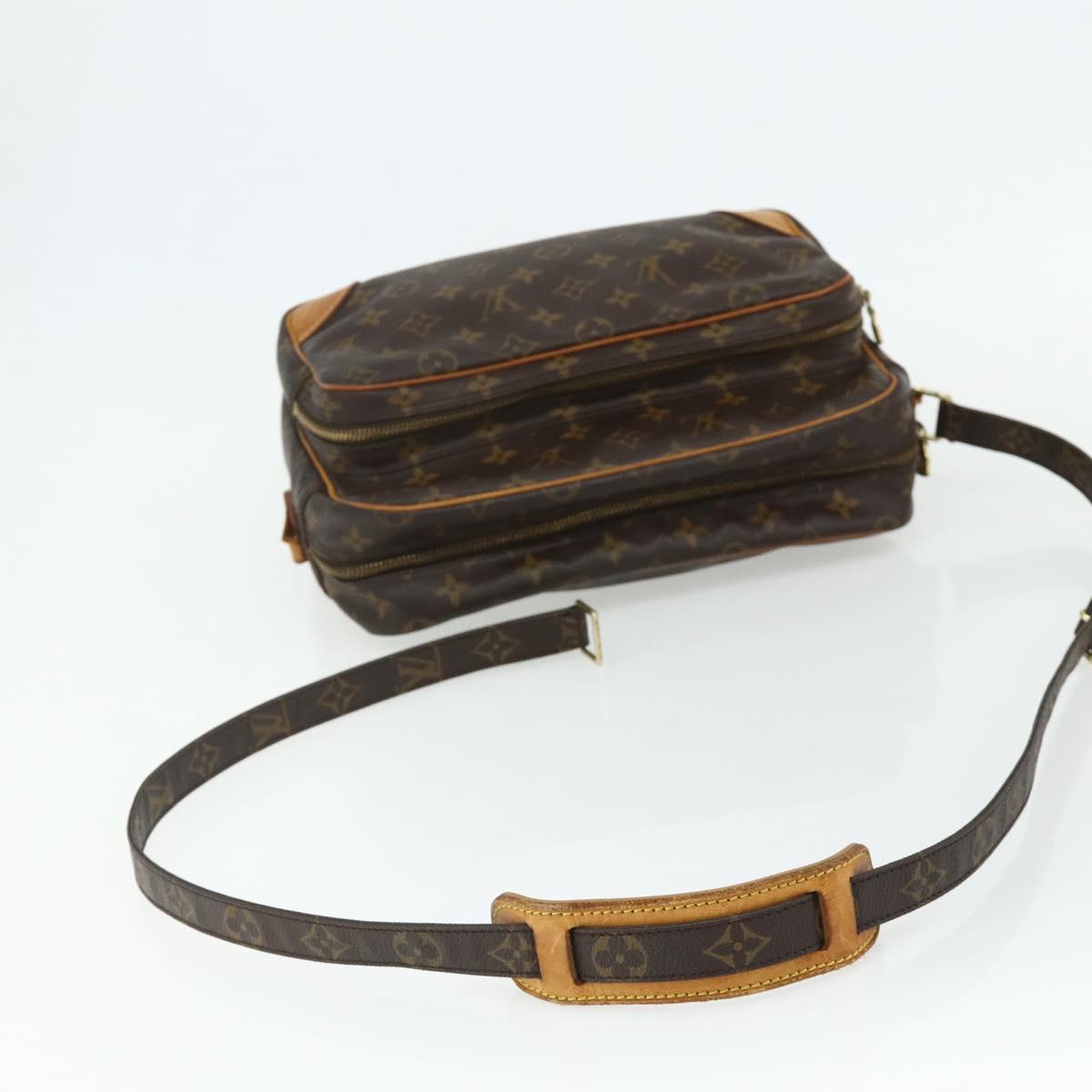 LOUIS VUITTON Monogram Nile Shoulder Bag M45244 LV Auth BA12389