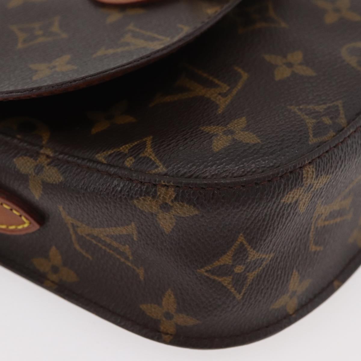 LOUIS VUITTON Monogram Saint Cloud PM Shoulder Bag M51244 LV Auth BA12390