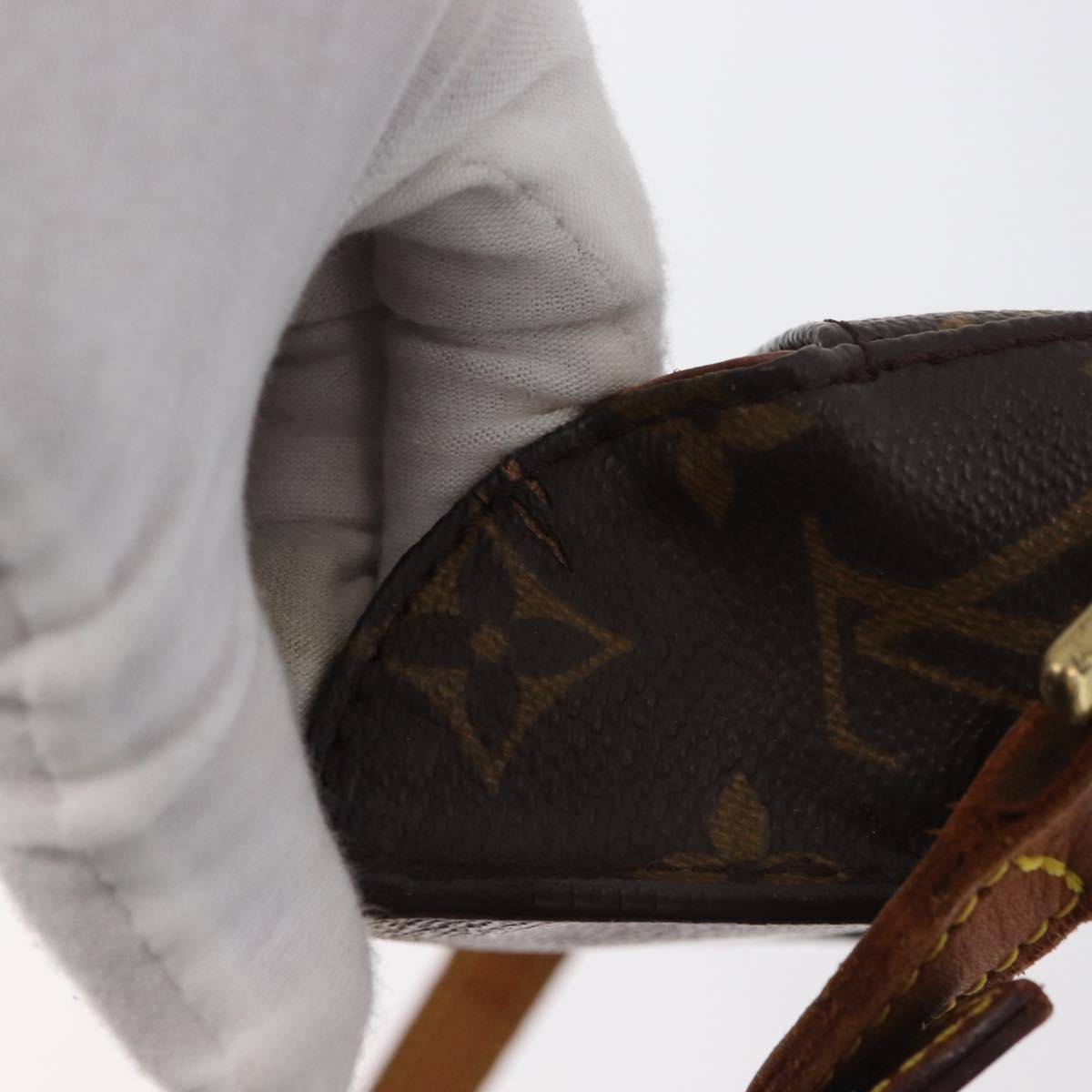 LOUIS VUITTON Monogram Saint Cloud PM Shoulder Bag M51244 LV Auth BA12390