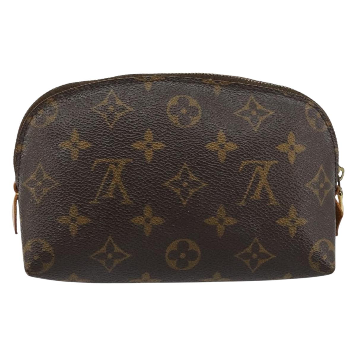 LOUIS VUITTON Monogram Pochette Cosmetic PM Pouch M43998 LV Auth BA12392