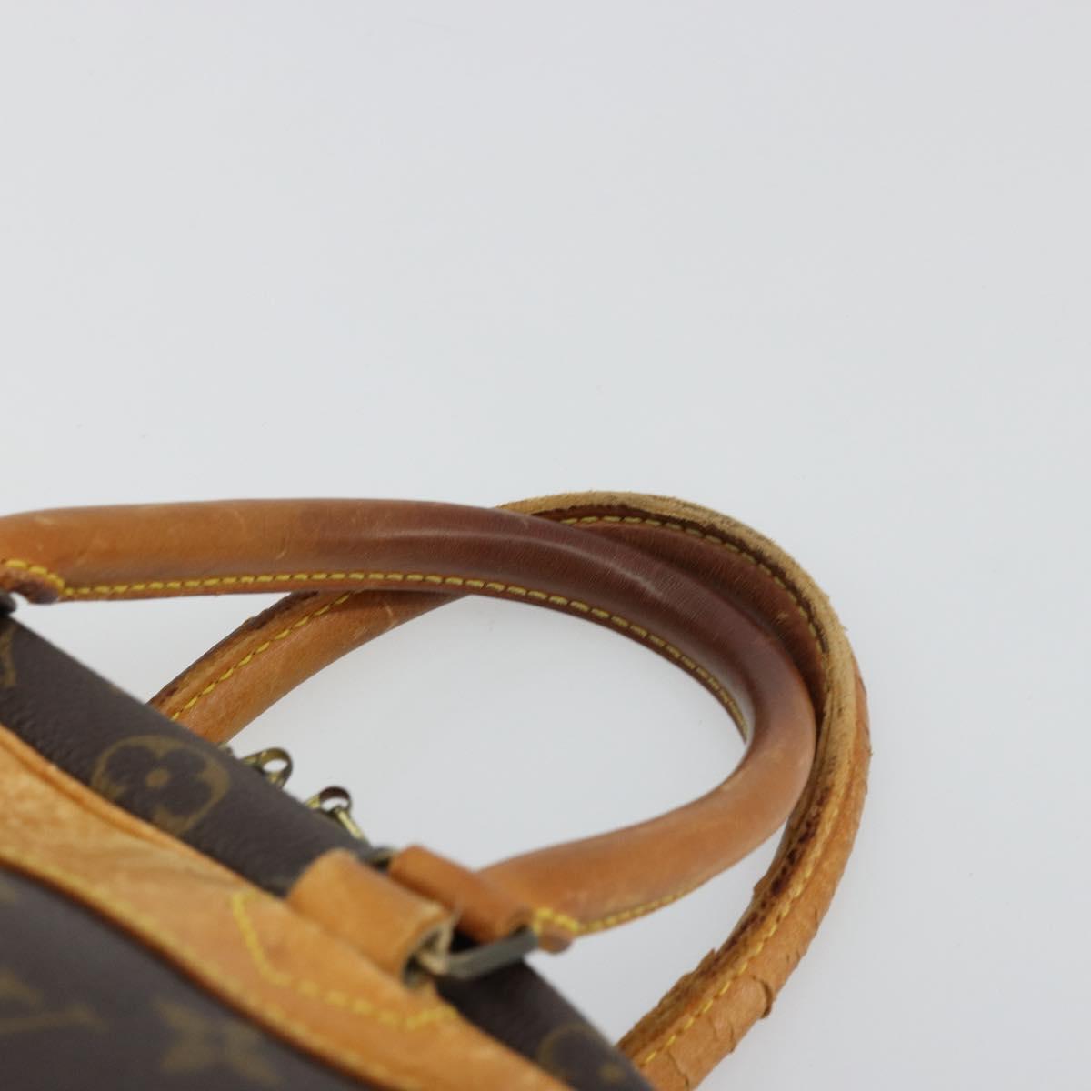 LOUIS VUITTON Monogram Deauville Hand Bag M47270 LV Auth BA12418