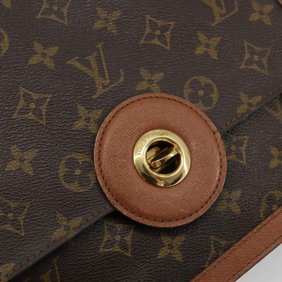 LOUIS VUITTON Monogram Raspail Shoulder Bag M51372 LV Auth BA12420