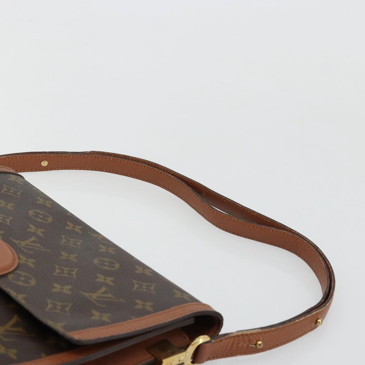 LOUIS VUITTON Monogram Raspail Shoulder Bag M51372 LV Auth BA12420