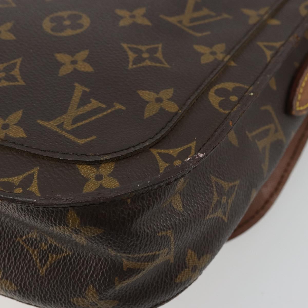 LOUIS VUITTON Monogram Saint Cloud GM Shoulder Bag M51242 LV Auth BA12436