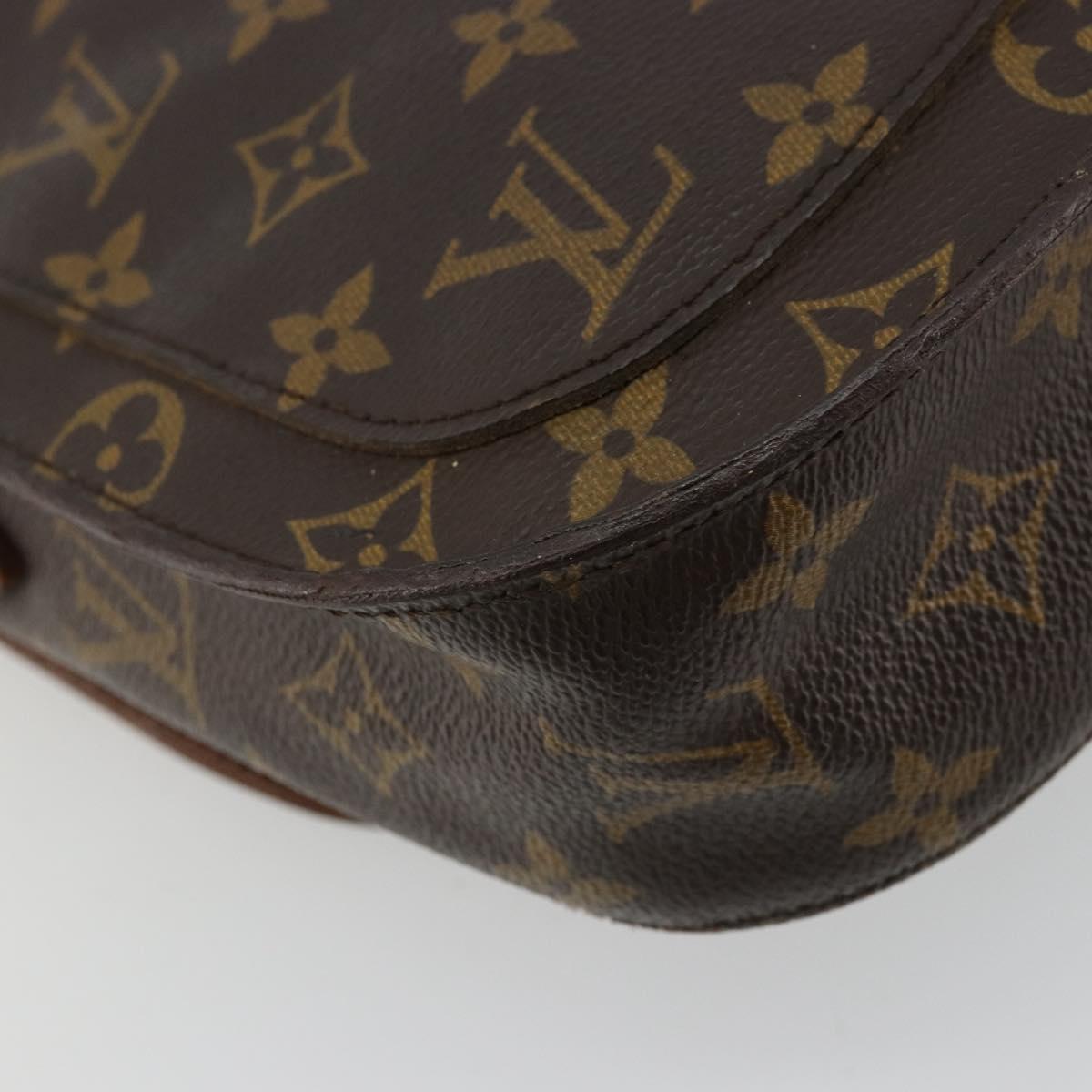 LOUIS VUITTON Monogram Saint Cloud GM Shoulder Bag M51242 LV Auth BA12436