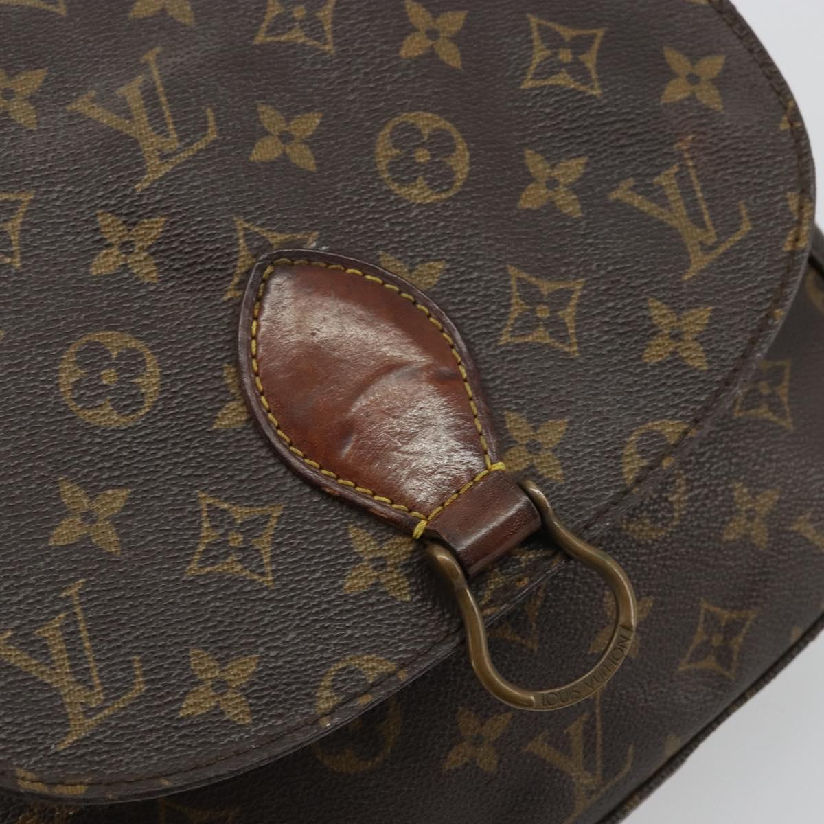 LOUIS VUITTON Monogram Saint Cloud GM Shoulder Bag M51242 LV Auth BA12436