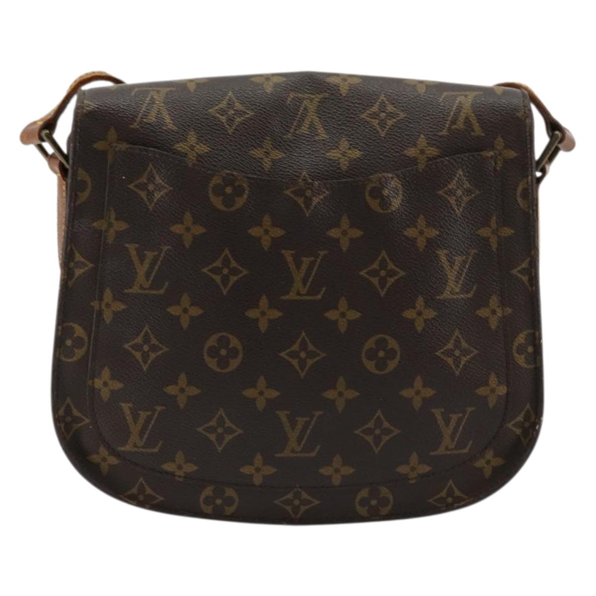LOUIS VUITTON Monogram Saint Cloud GM Shoulder Bag M51242 LV Auth BA12436