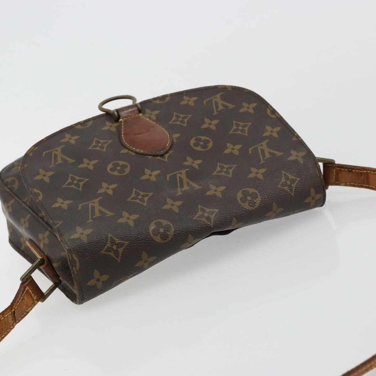 LOUIS VUITTON Monogram Saint Cloud GM Shoulder Bag M51242 LV Auth BA12436