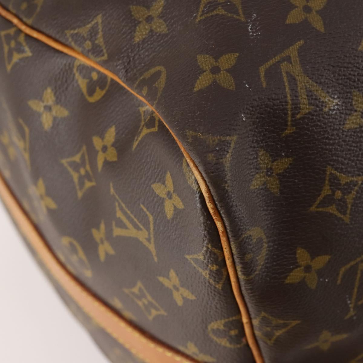 LOUIS VUITTON Monogram Keepall Bandouliere 55 Boston Bag M41414 LV Auth BA12457