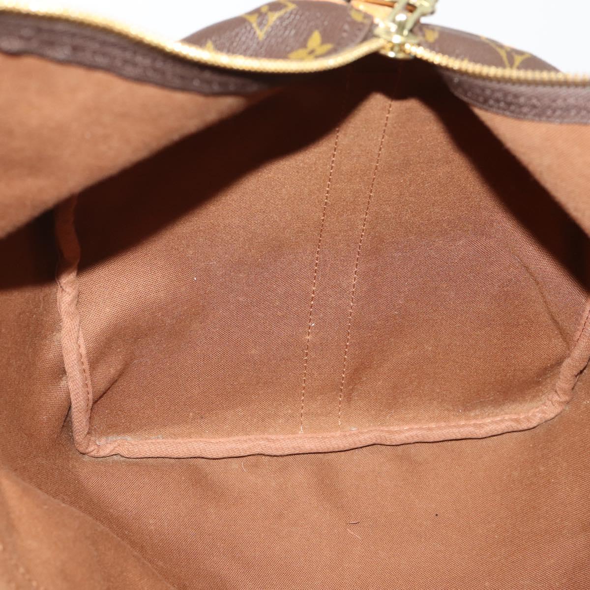LOUIS VUITTON Monogram Keepall Bandouliere 55 Boston Bag M41414 LV Auth BA12457