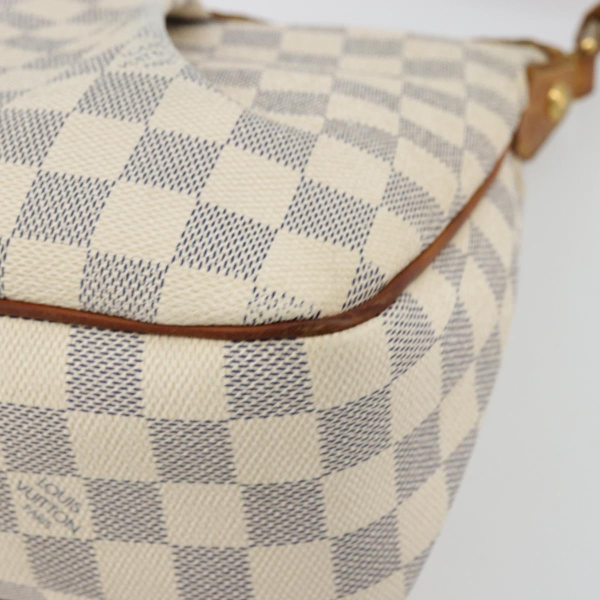 LOUIS VUITTON Damier Azur Siracusa PM Shoulder Bag N41113 LV Auth BA12460