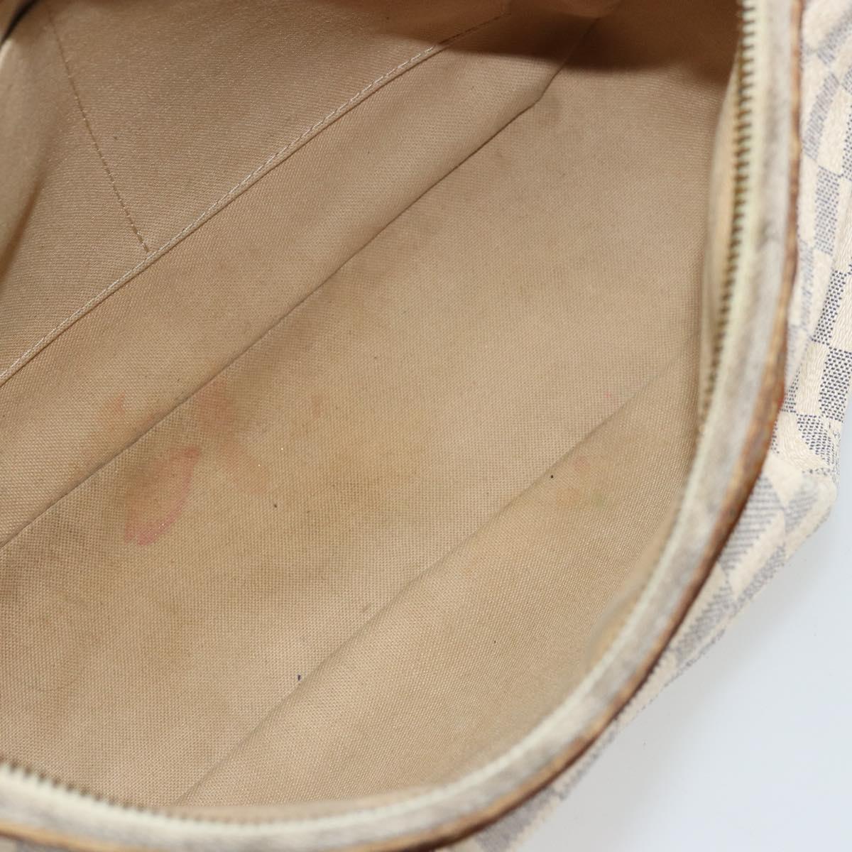 LOUIS VUITTON Damier Azur Siracusa PM Shoulder Bag N41113 LV Auth BA12460