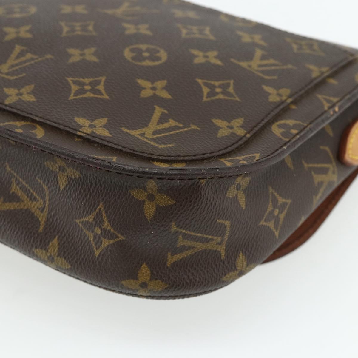 LOUIS VUITTON Monogram Saint Cloud GM Shoulder Bag M51242 LV Auth BA12462