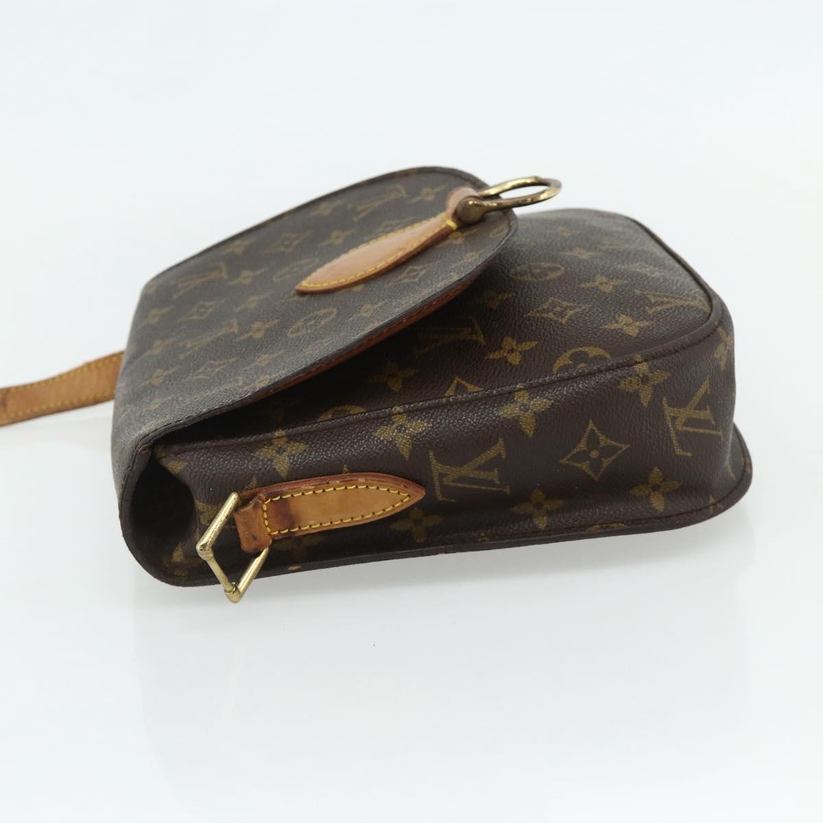 LOUIS VUITTON Monogram Saint Cloud GM Shoulder Bag M51242 LV Auth BA12462