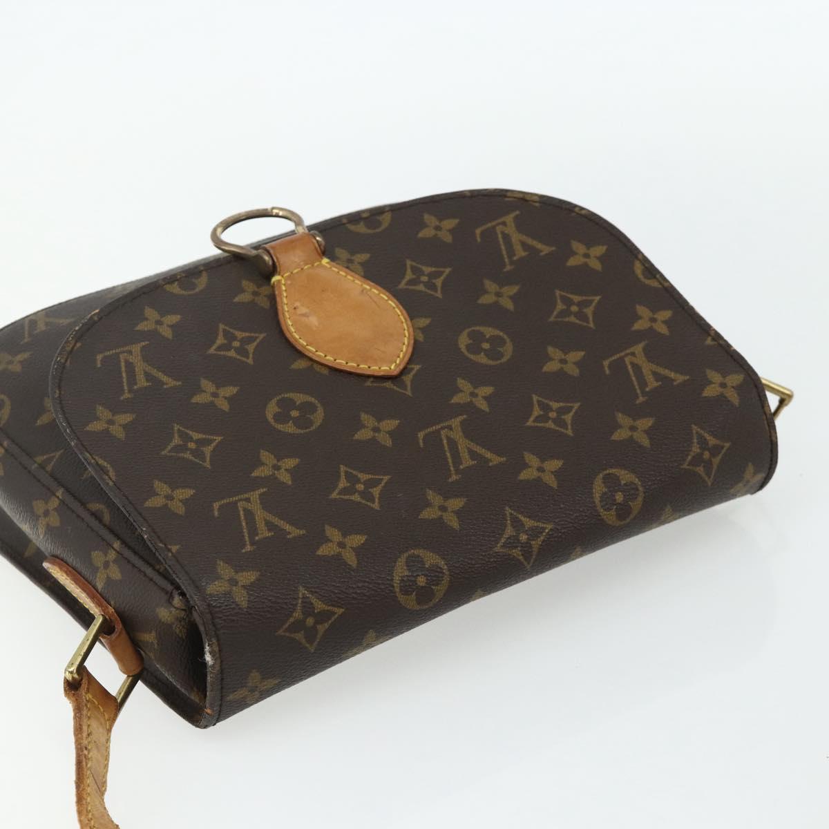 LOUIS VUITTON Monogram Saint Cloud GM Shoulder Bag M51242 LV Auth BA12462