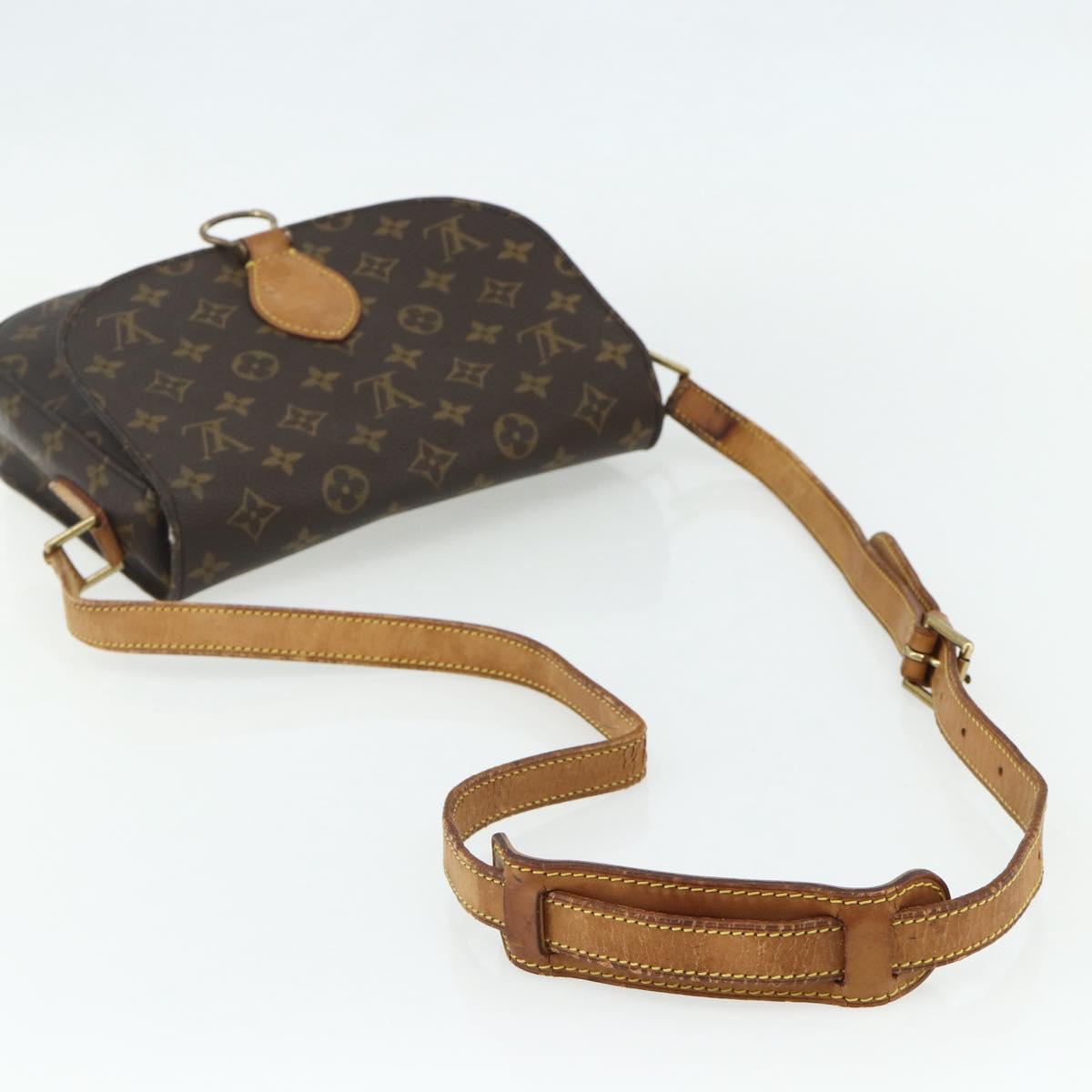 LOUIS VUITTON Monogram Saint Cloud GM Shoulder Bag M51242 LV Auth BA12462