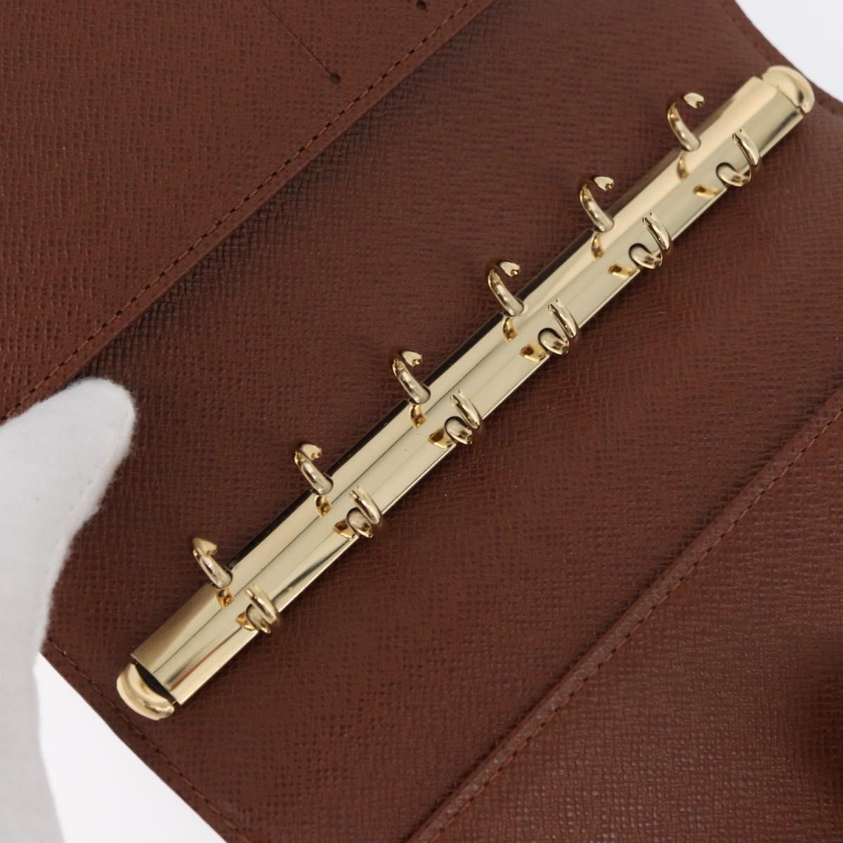 LOUIS VUITTON Monogram Agenda PM Day Planner Cover R20005 LV Auth BA12468A