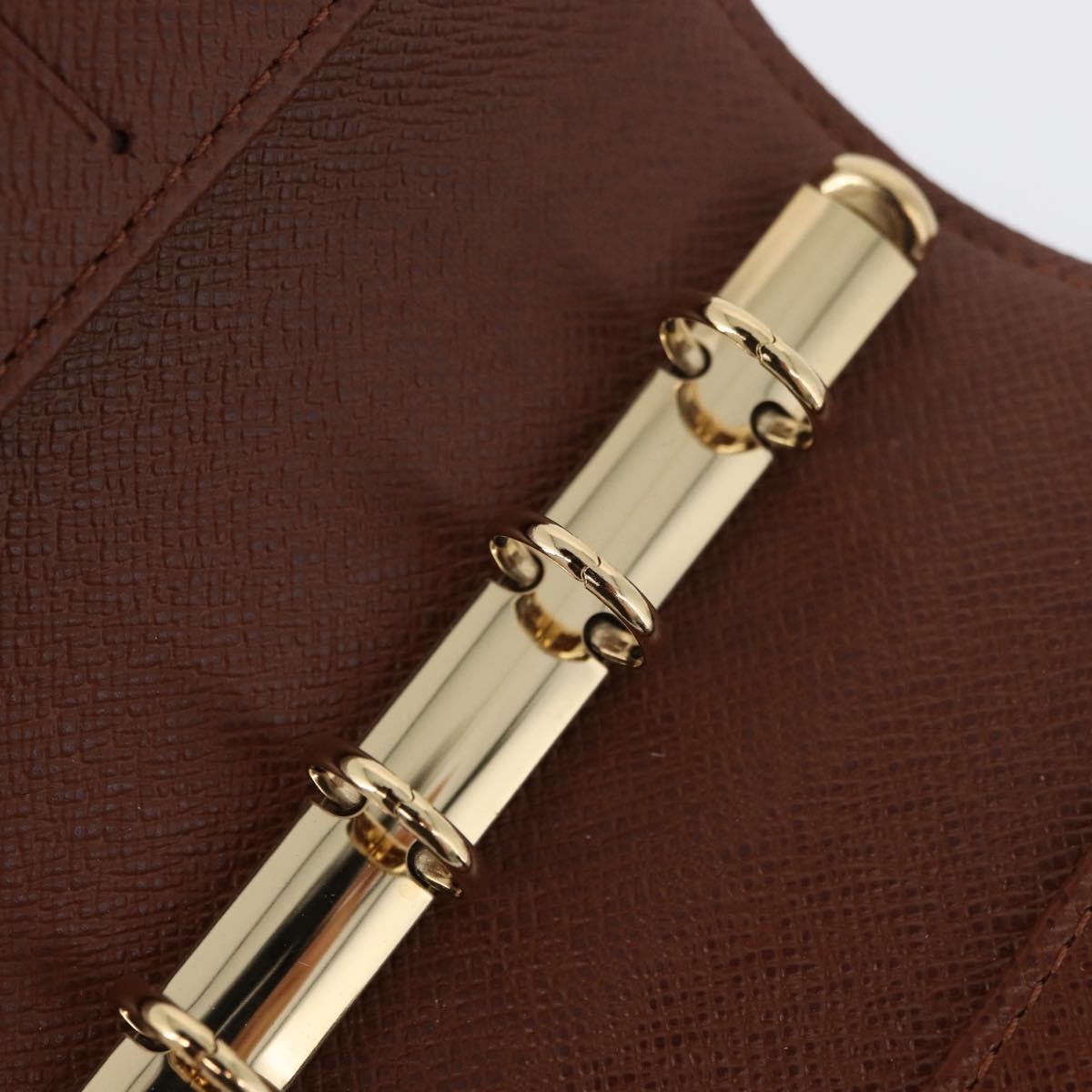 LOUIS VUITTON Monogram Agenda PM Day Planner Cover R20005 LV Auth BA12468A
