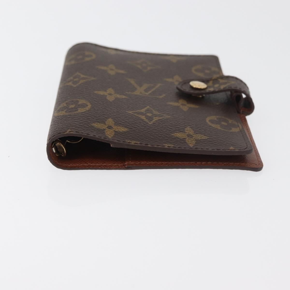 LOUIS VUITTON Monogram Agenda PM Day Planner Cover R20005 LV Auth BA12468A