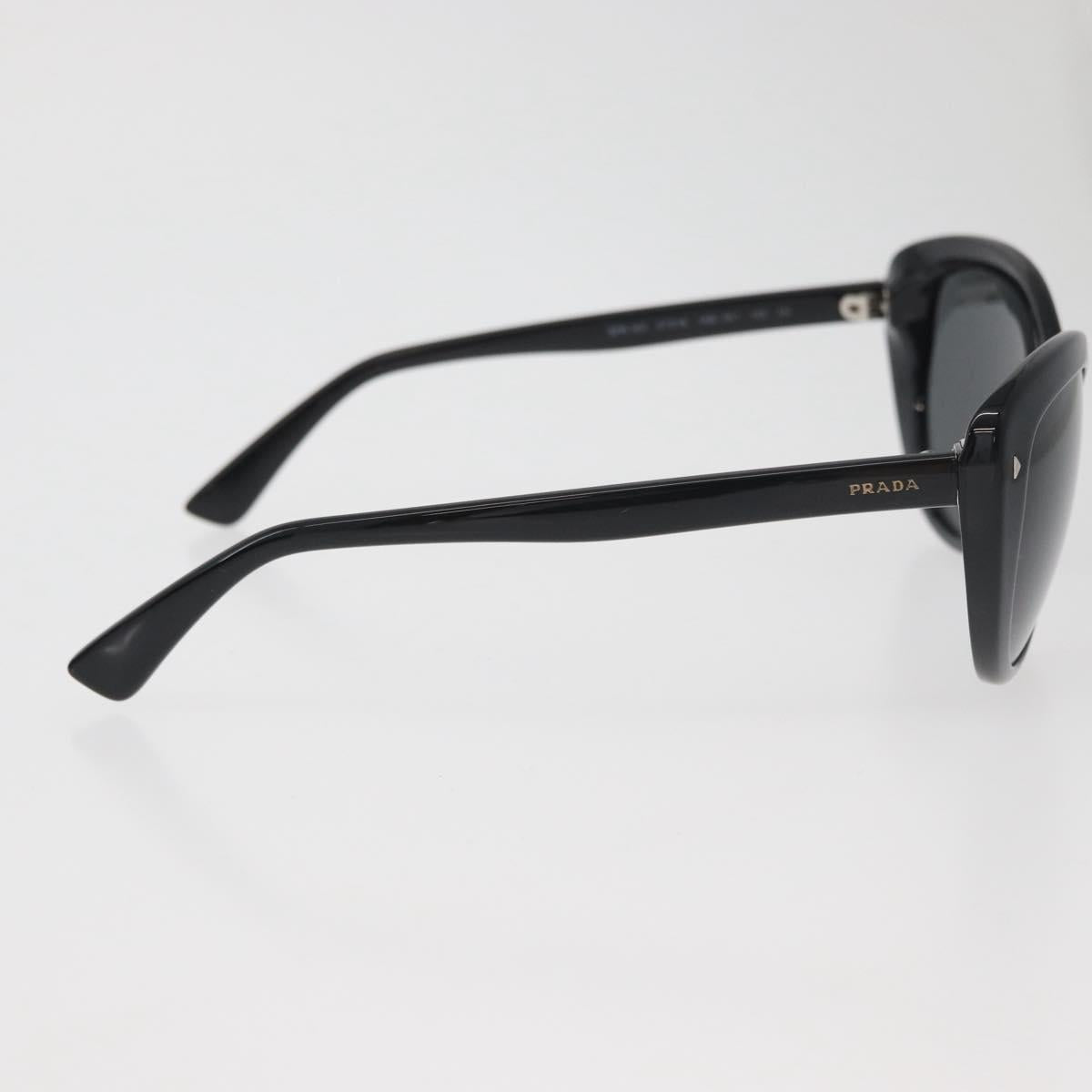 PRADA Sunglasses plastic Black Auth BA12474A