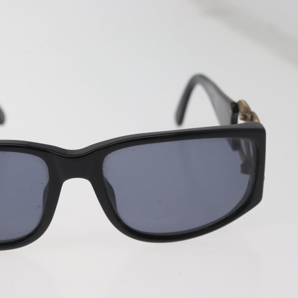CHANEL Sunglasses plastic Black CC Auth BA12482