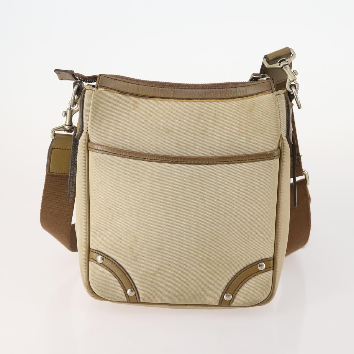 Burberrys Burberry Nova Check Shoulder Bag Canvas 2 Set Beige Auth BA12494