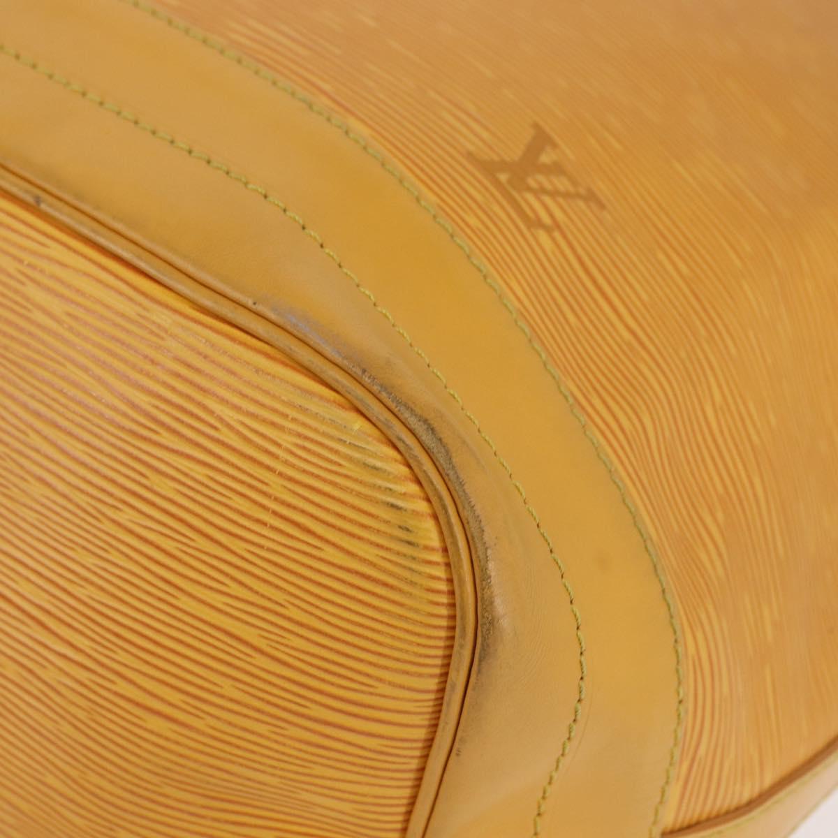 LOUIS VUITTON Epi Noe Shoulder Bag Tassili Yellow M44009 LV Auth BA12503