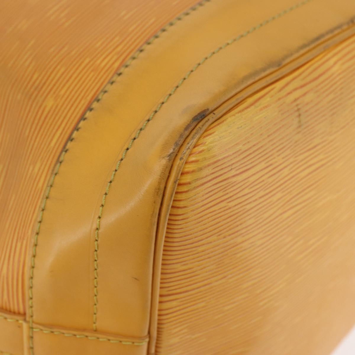 LOUIS VUITTON Epi Noe Shoulder Bag Tassili Yellow M44009 LV Auth BA12503