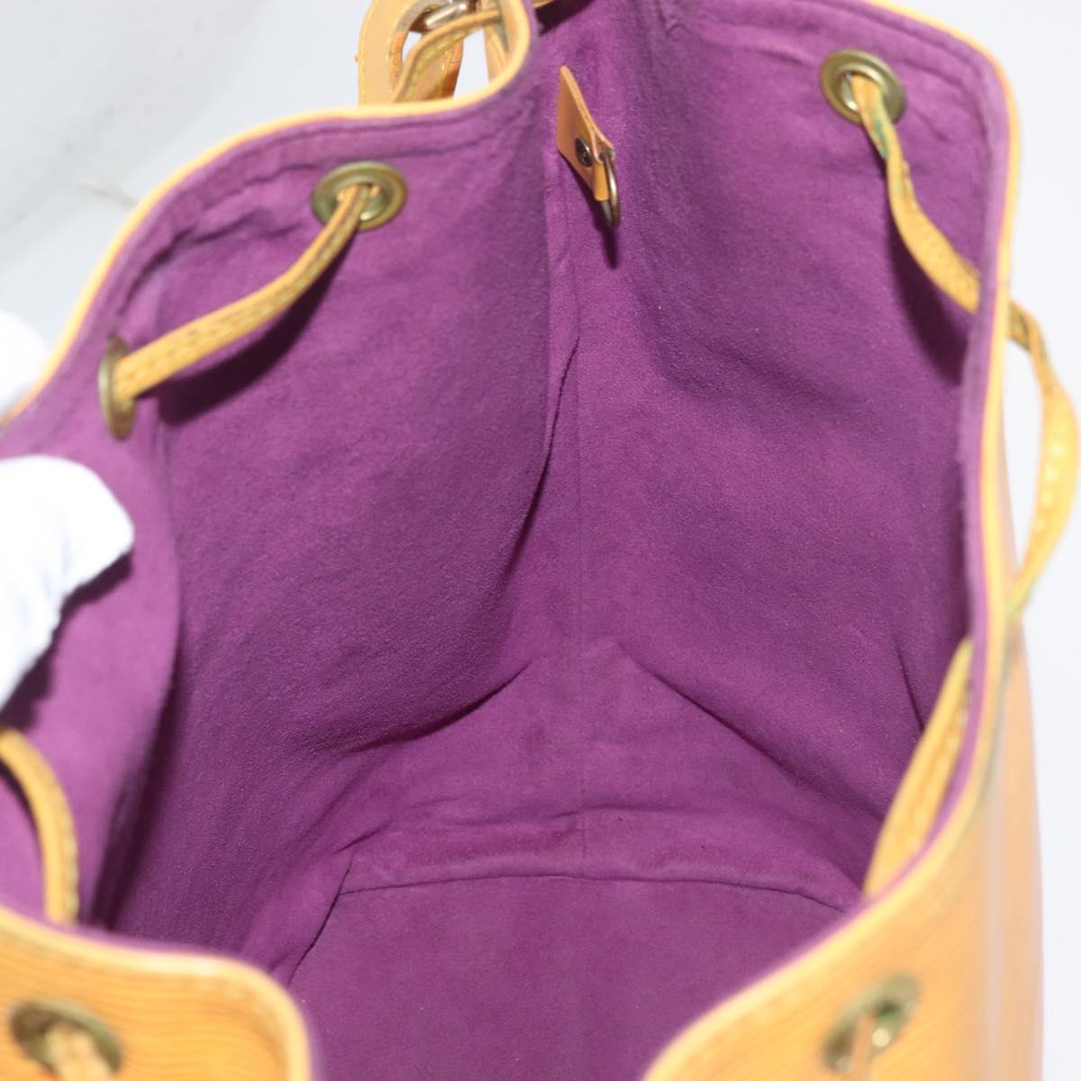 LOUIS VUITTON Epi Noe Shoulder Bag Tassili Yellow M44009 LV Auth BA12503