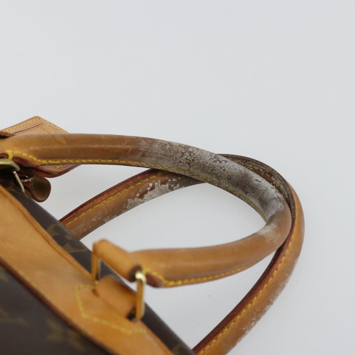 LOUIS VUITTON Monogram Deauville Hand Bag M47270 LV Auth BA12506