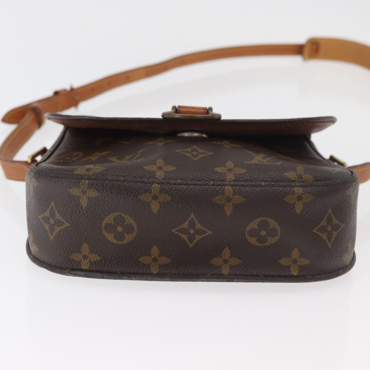 LOUIS VUITTON Monogram Saint Cloud MM Shoulder Bag M51243 LV Auth BA12522