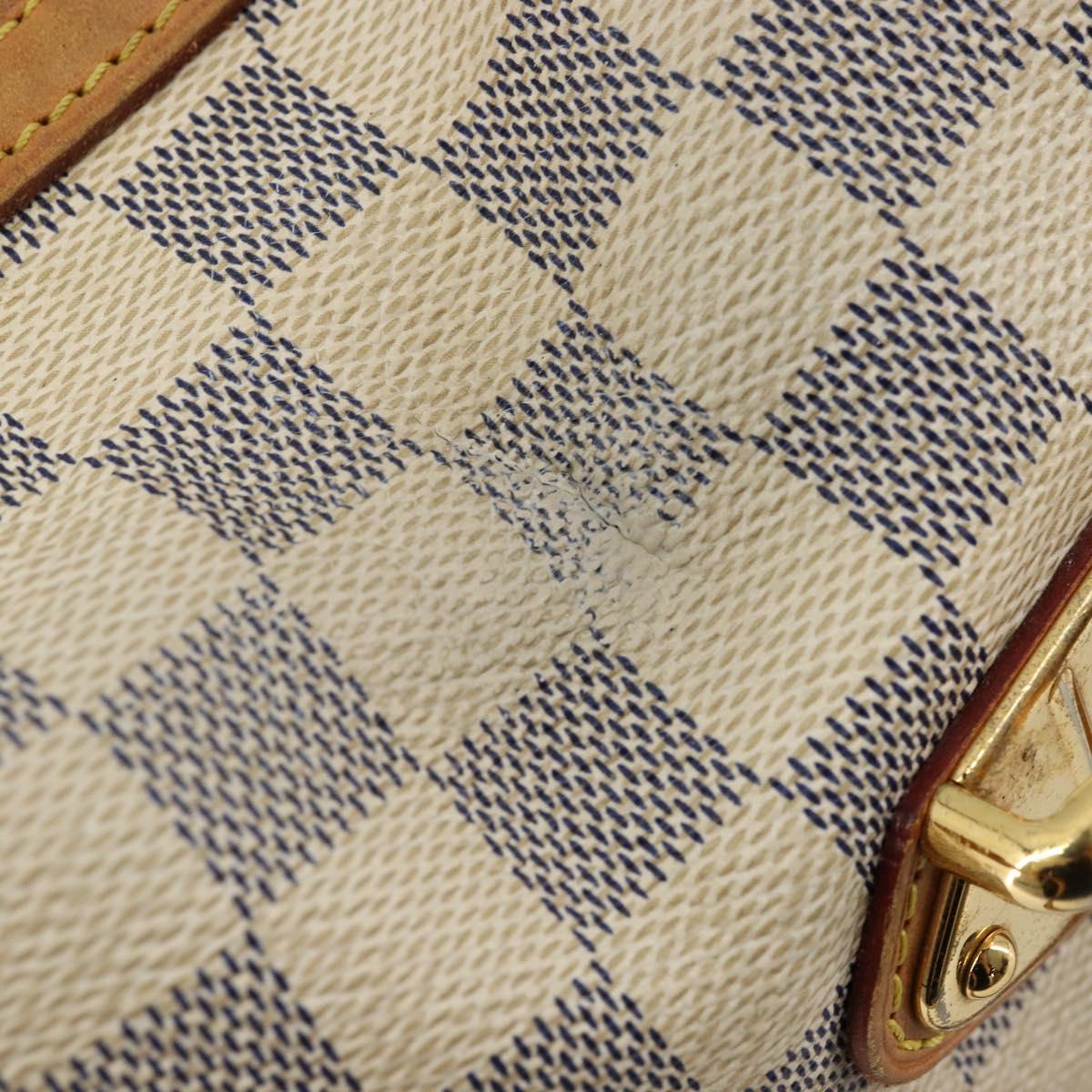 LOUIS VUITTON Damier Azur Stresa PM Tote Bag M51188 LV Auth BA12526