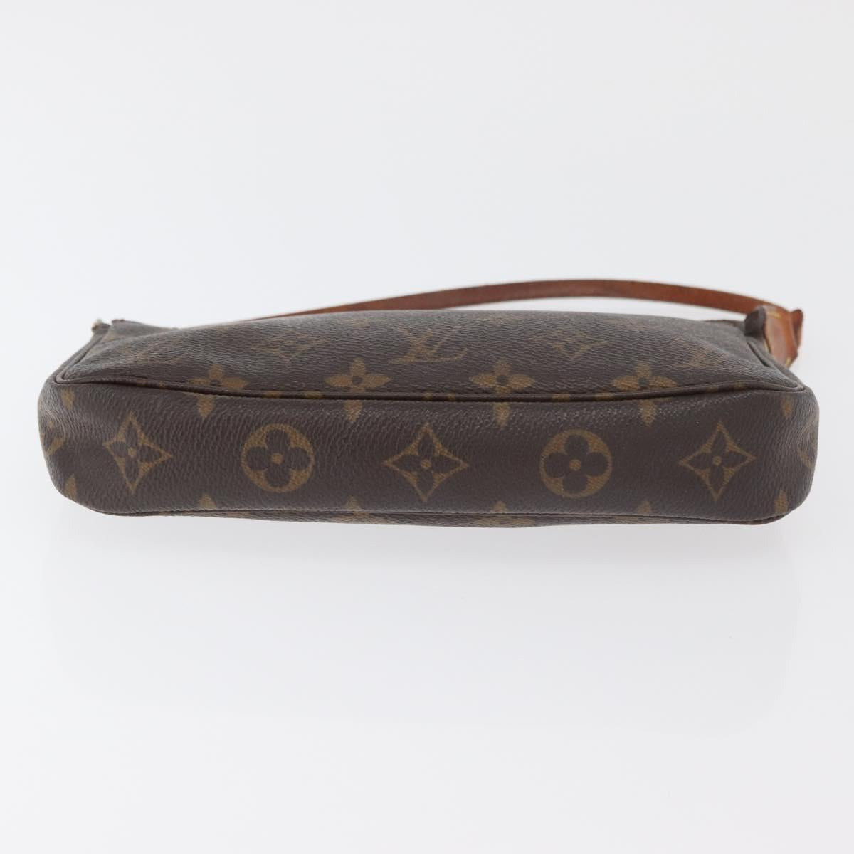 LOUIS VUITTON Monogram Pochette Accessoires Pouch M51980 LV Auth BA12527