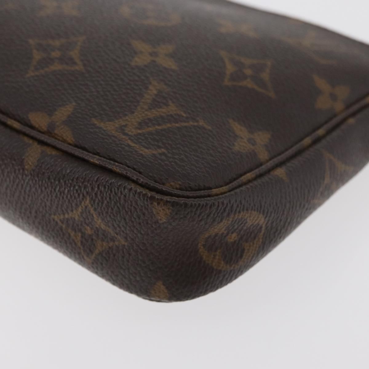 LOUIS VUITTON Monogram Pochette Accessoires Pouch M51980 LV Auth BA12527