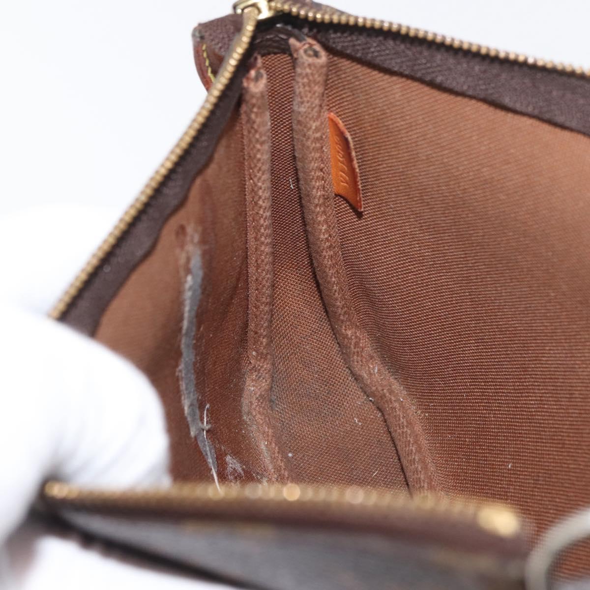 LOUIS VUITTON Monogram Pochette Accessoires Pouch M51980 LV Auth BA12527