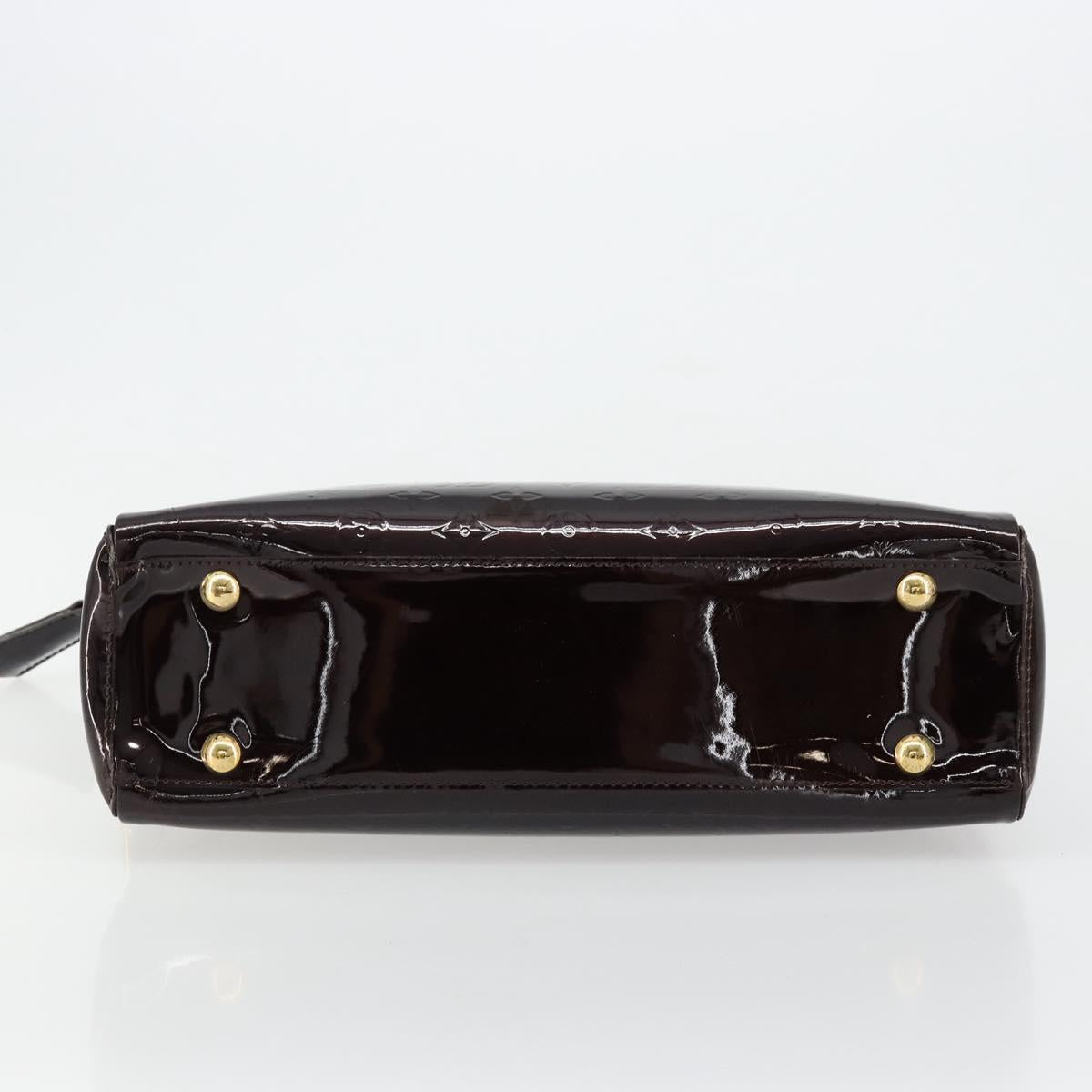 LOUIS VUITTON Monogram Vernis Melrose Avenue Bag Amarante M93757 LV Auth BA12530