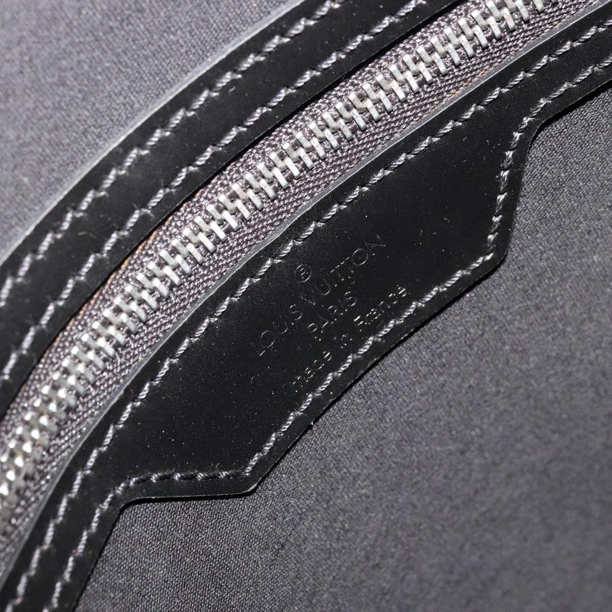 LOUIS VUITTON Monogram Mat Willwood Shoulder Bag Black M55102 LV Auth BA12557