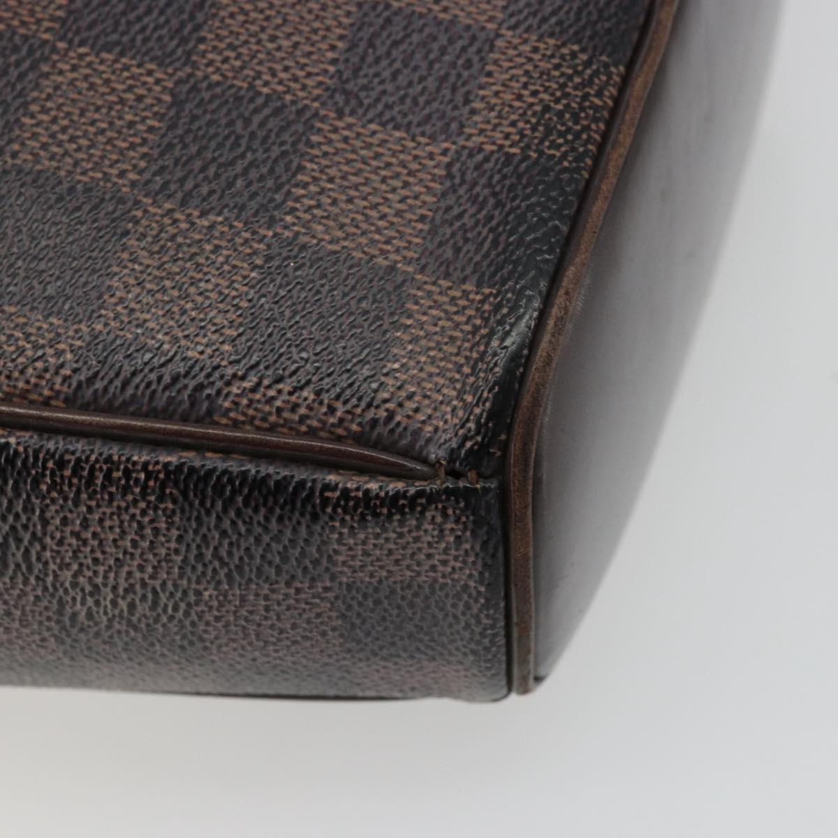 LOUIS VUITTON Damier Ebene Ipanema PM Shoulder Bag N51294 LV Auth BA12561