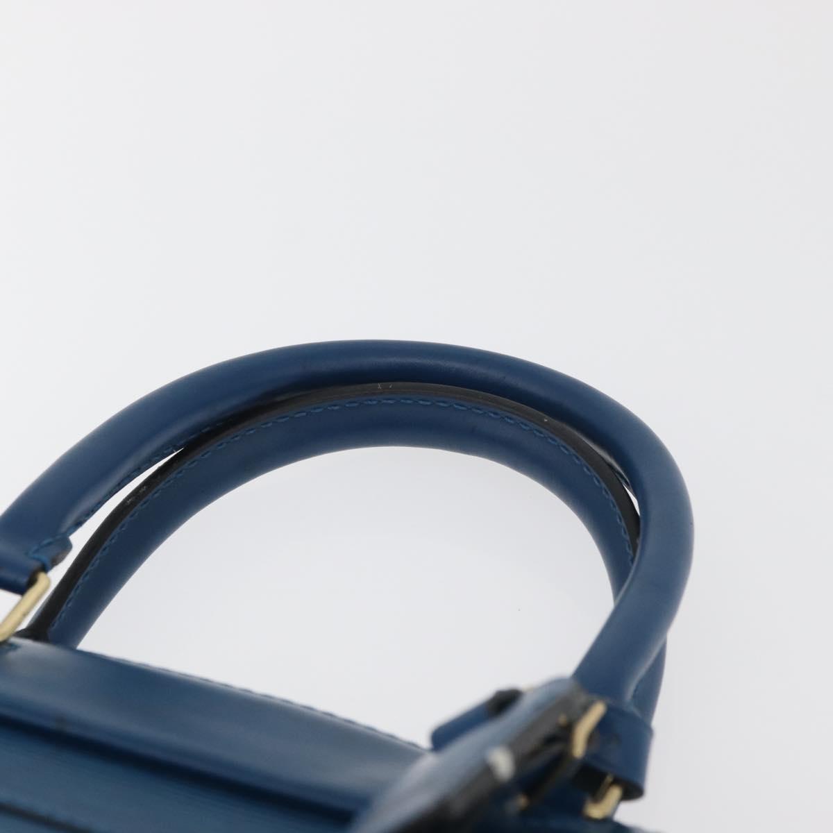 LOUIS VUITTON Epi Riviera Hand Bag Blue M48185 LV Auth BA12568