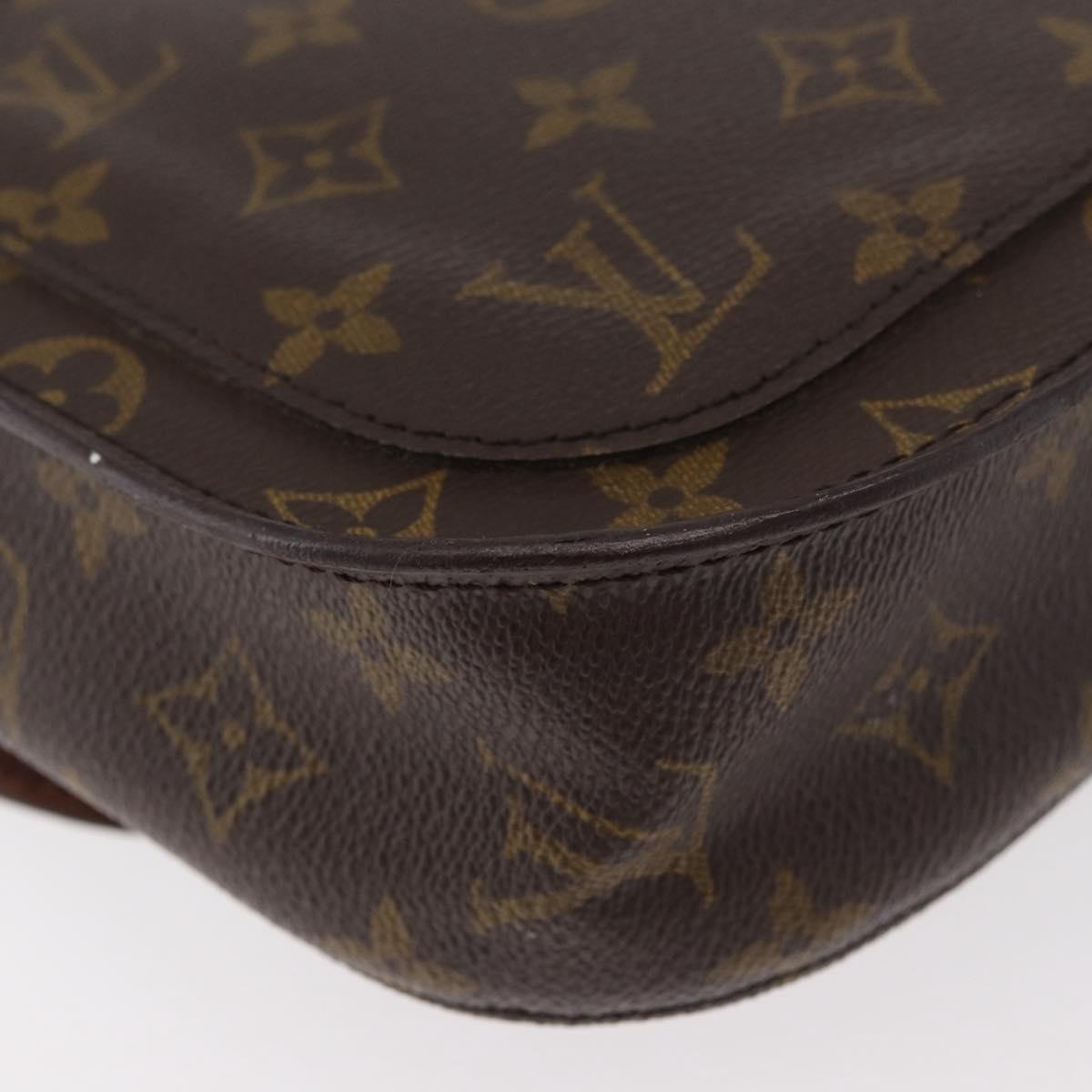LOUIS VUITTON Monogram Saint Cloud GM Shoulder Bag M51242 LV Auth BA12572
