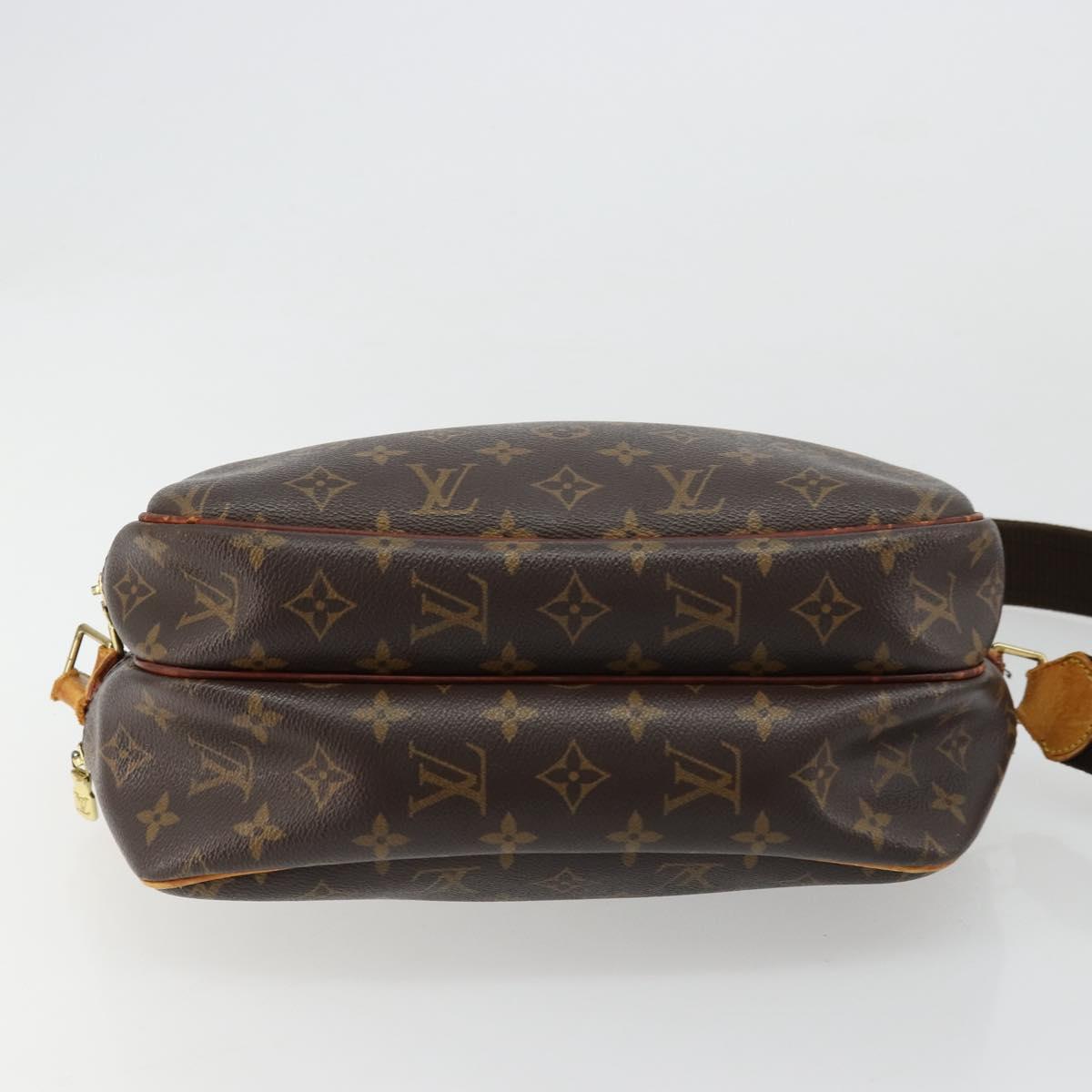 LOUIS VUITTON Monogram Reporter PM Shoulder Bag M45254 LV Auth BA12573