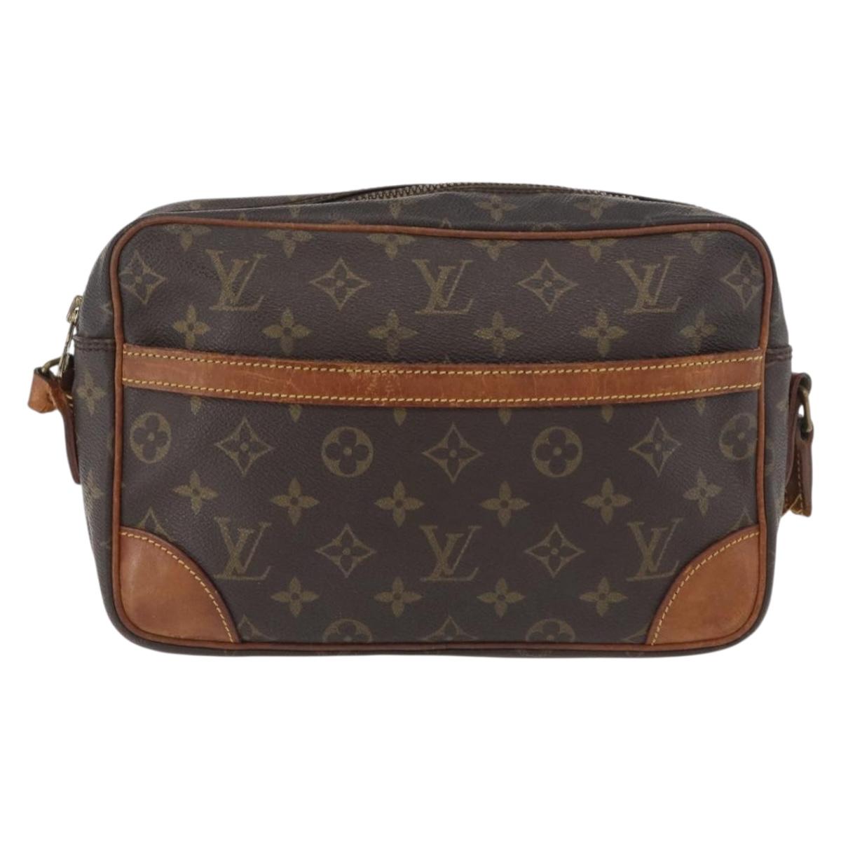 LOUIS VUITTON Monogram Trocadero 27 Shoulder Bag M51274 LV Auth BA12574