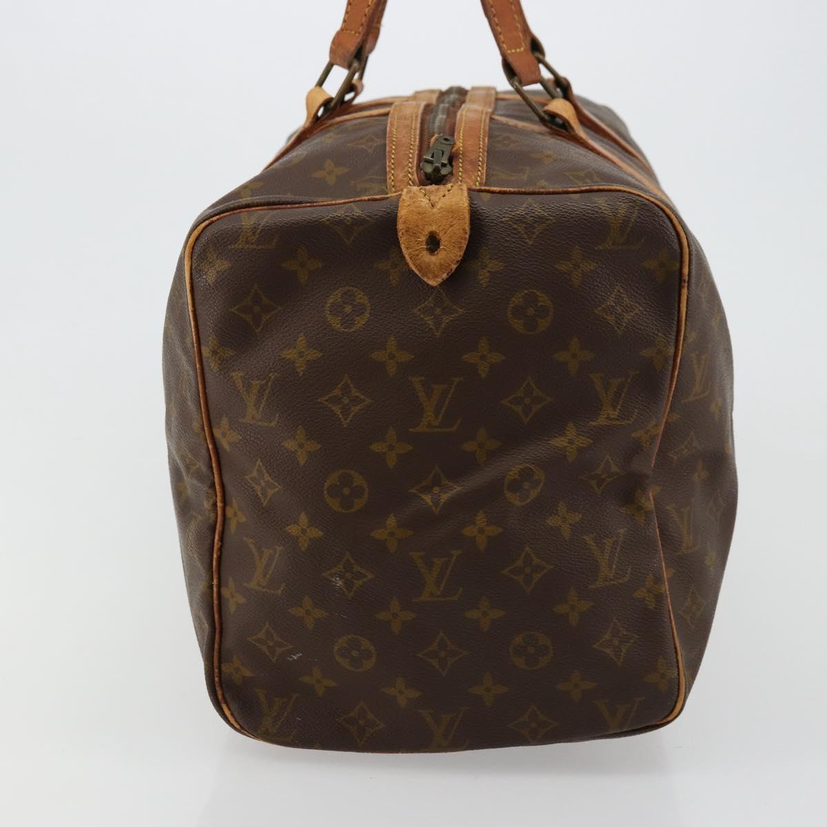 LOUIS VUITTON Monogram Sac Souple 45 Boston Bag M41624 LV Auth BA12596