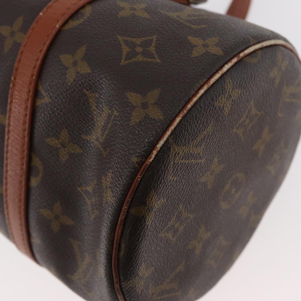 LOUIS VUITTON Monogram Papillon 30 Hand Bag M51385 LV Auth BA12599A