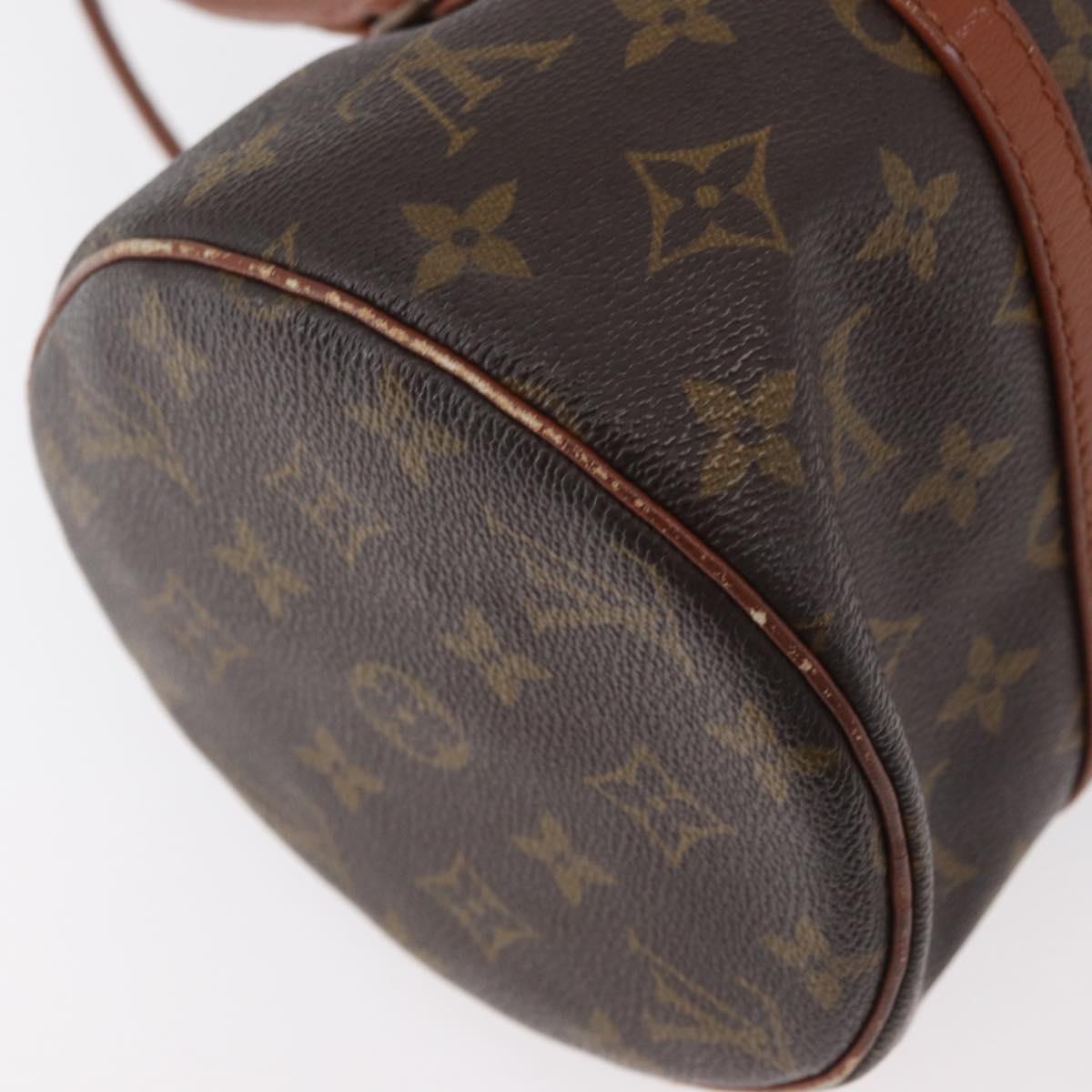 LOUIS VUITTON Monogram Papillon 30 Hand Bag M51385 LV Auth BA12599A