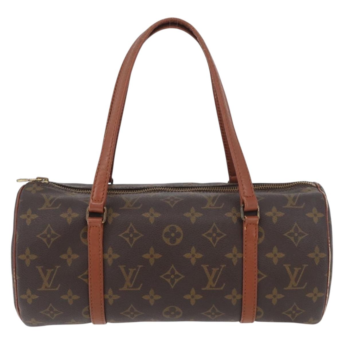 LOUIS VUITTON Monogram Papillon 30 Hand Bag M51385 LV Auth BA12599A