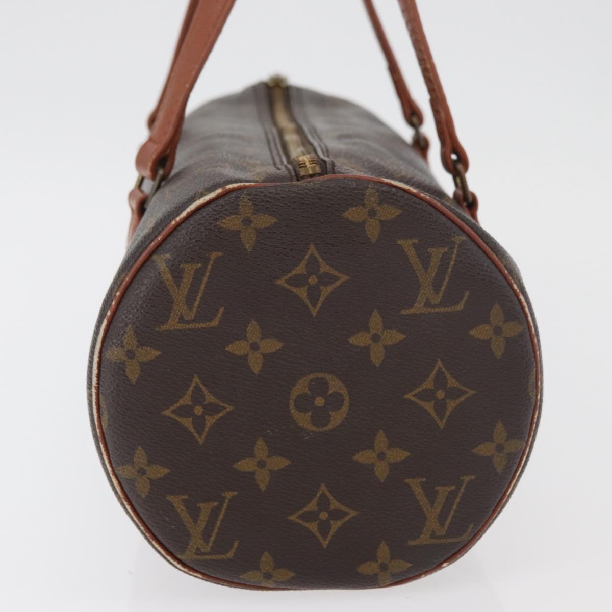 LOUIS VUITTON Monogram Papillon 30 Hand Bag M51385 LV Auth BA12599A