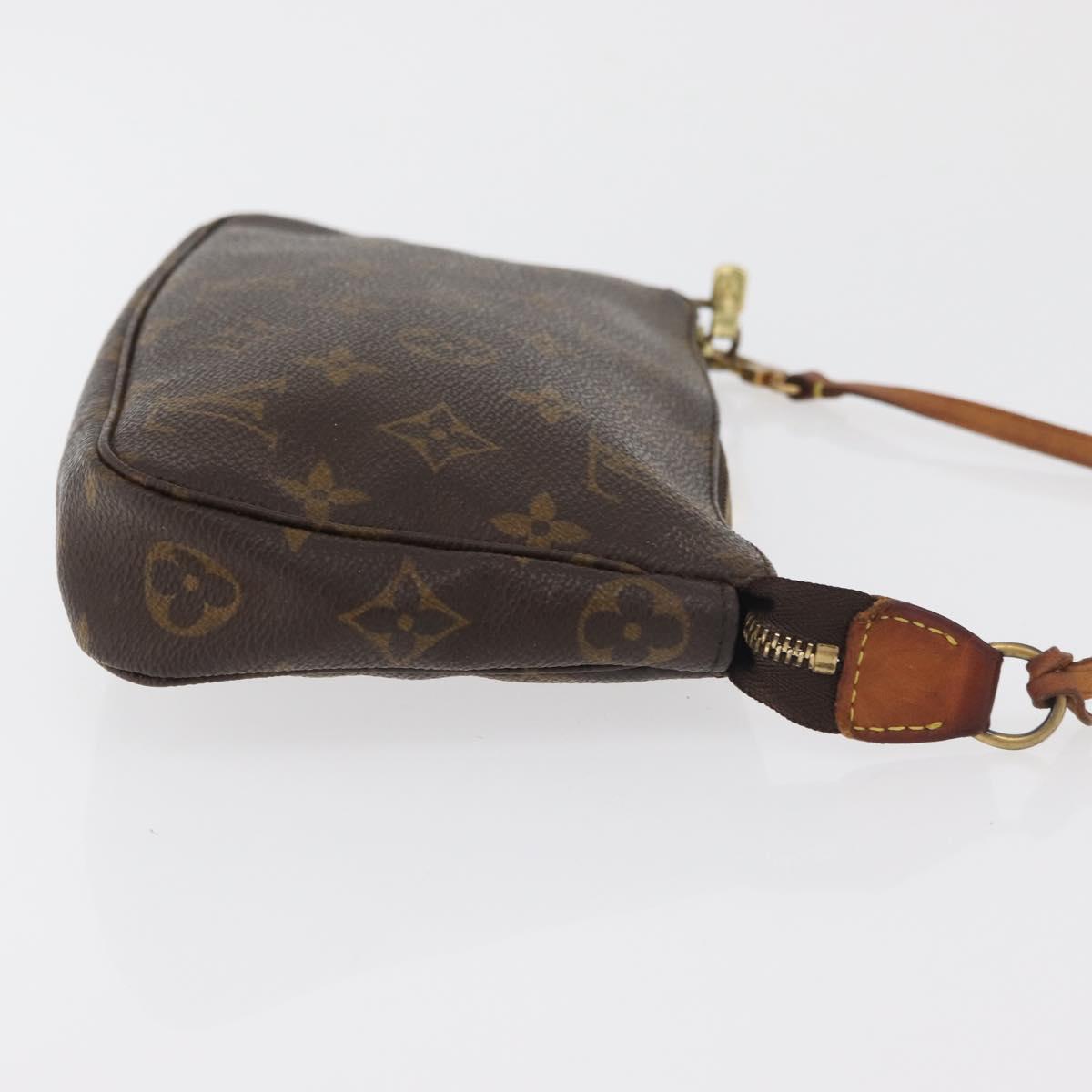 LOUIS VUITTON Monogram Pochette Accessoires Pouch M51980 LV Auth BA12601