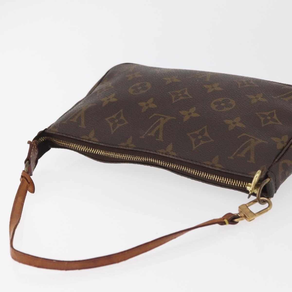 LOUIS VUITTON Monogram Pochette Accessoires Pouch M51980 LV Auth BA12601